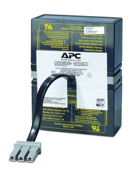 Apc Ups Replacement Battery Cartridge For Apc Ups Models Br1000 Bx1000 Bn1050 And