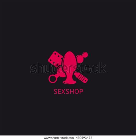 Sex Shop Vector Logo Design Template Stock Vector Royalty Free 430593472