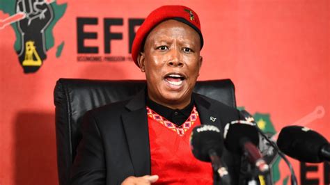 Julius Malema Challenges Ramaphosa To Recall The Army From Unrest Hotspots
