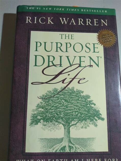 The Purpose Driven Life By Rick Warren Hardcover For Sale Online Ebay
