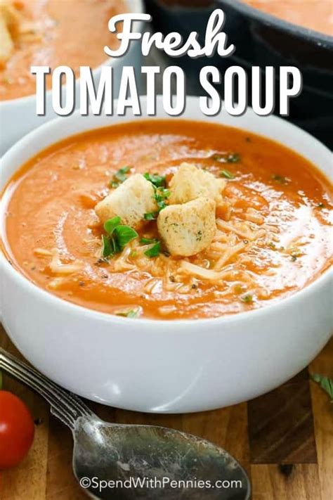 This Fresh Tomato Soup Really Is The Best Tomato Soup Recipe I Have