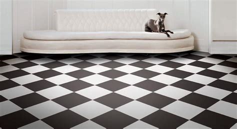 Black And White Checkered Vinyl Flooring Harvey Maria