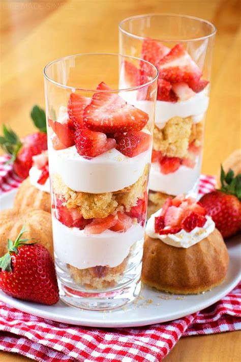 Strawberry Shortcake Trifles Life Made Simple Recipe Push Up Pops Parfait Recipes