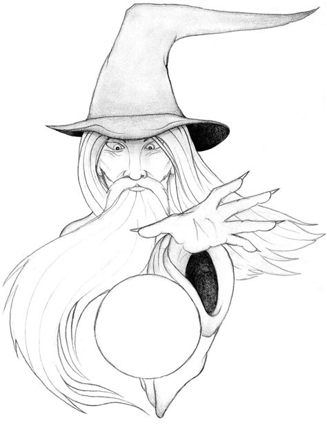 Wizard Pictures For Drawing