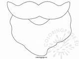 Beard Santa Template Clipart Cut Printable Coloring Christmas Transparent Reddit Email Webstockreview Clipground Coloringpage Eu sketch template