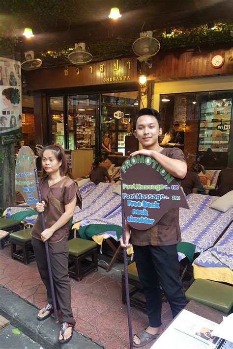 Shewaspa Spa Massage In Bangkok Thailand Khaosan Road Spa Culture Pep Beauty Massage Beauty