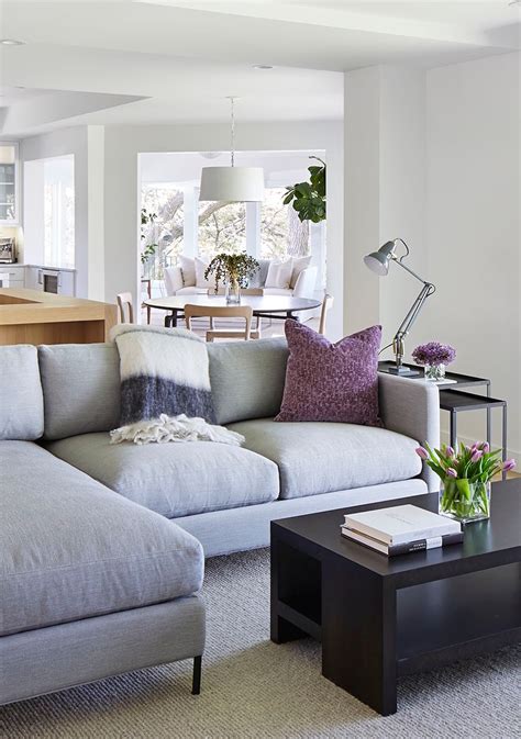 In the living room, she opted for a custom sofa in a. 10 Rules to Keep in Mind When Decorating a Living Room ...