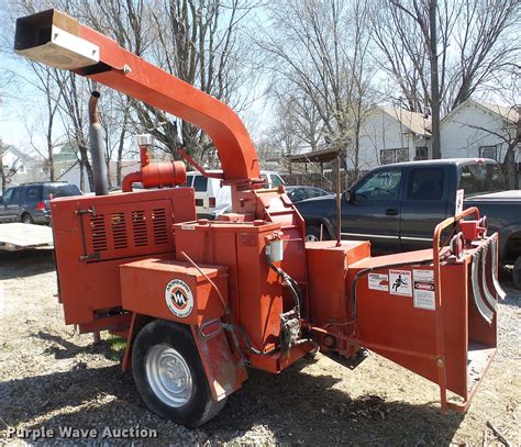 2002 Morbark 290 Wood Chipper In Ottumwa Ia Item Em9150 Sold