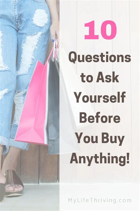 These 10 Questions Will Help You Avoid Impulse Buying This Or That