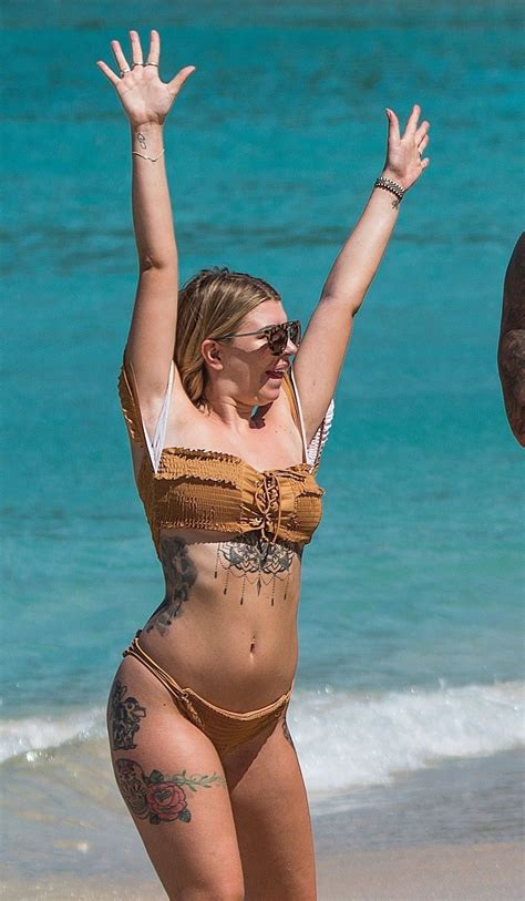 Olivia Buckland In Bikini On The Beach In Barbados 03 16 2018 Hawtcelebs