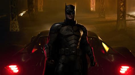 Batman With Muscle Bat Car 4k Wallpaperhd Superheroes Wallpapers4k