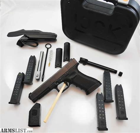 Armslist For Saletrade Glock 35 Package 40sw And 9mm 5 Mags Extra