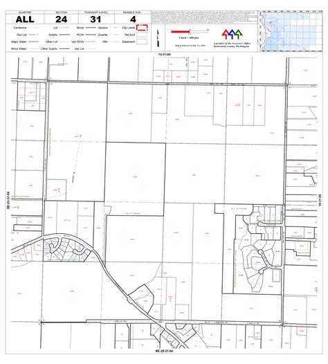 Snohomish County, WA Assessor Maps Selection