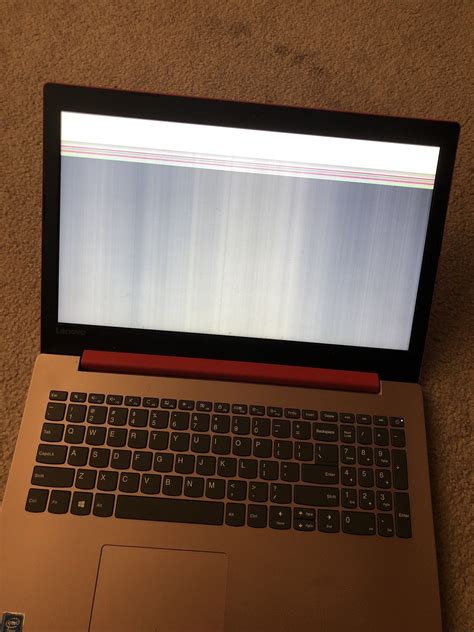 My laptop screen has lines running through it : techsupport