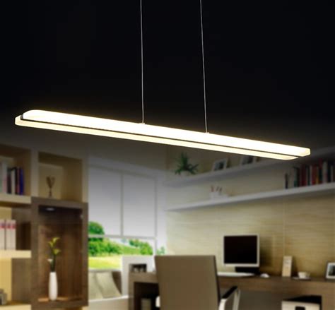 Newest Design Modern Led Pendant Lights For Dining Room White Acrylic