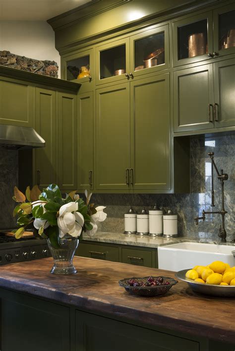 Idea 82 Olive Green Kitchen Cabinets