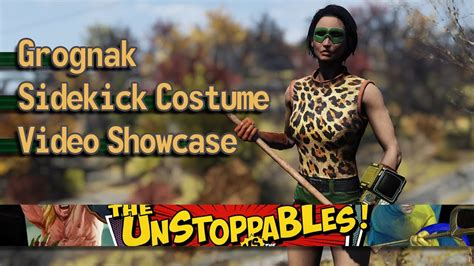 Grognak Sidekick Costume Outfit Showcase Fallout 76 Season 6 Reward