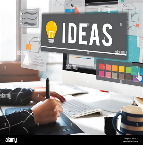 La Créativité Innovation Idées Pensées Plan Concept Photo Stock Alamy