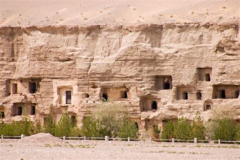 The Mogao Caves In Dunhuang Vicinity Caves Of A Thousand Buddhas