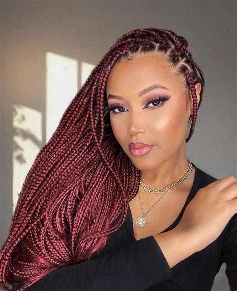Box Braids Hairstyles For Black Women To Try In