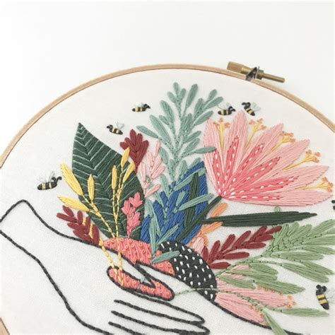 20 Hand Embroidery Patterns and Kits to Gift For the 2017 Holiday