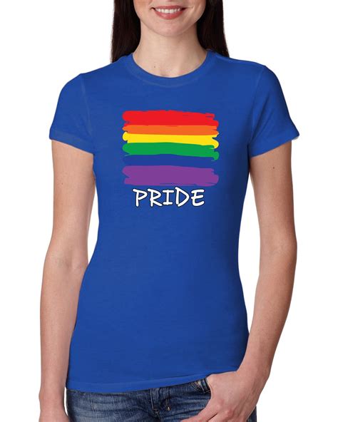 Pride Month Gay Lgbtq Flag Colors Parade Love Womens Lgbt Pride Slim