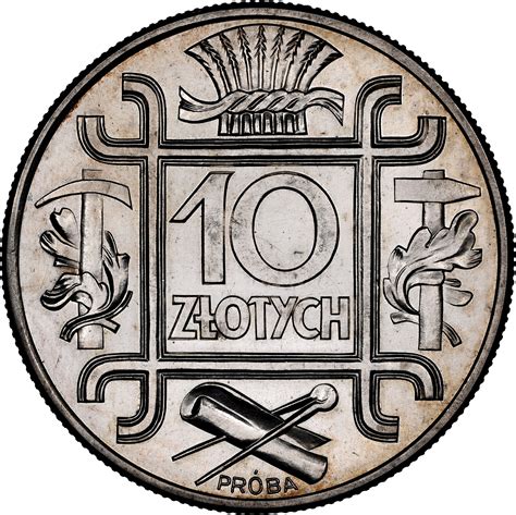 Poland 10 Złotych Km Pna342 Prices And Values Ngc