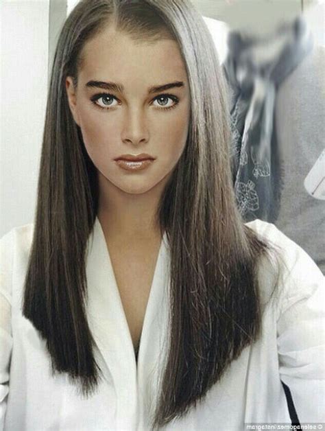 Brooke Shields Hair Styles Straight Hairstyles Medium Length Hair