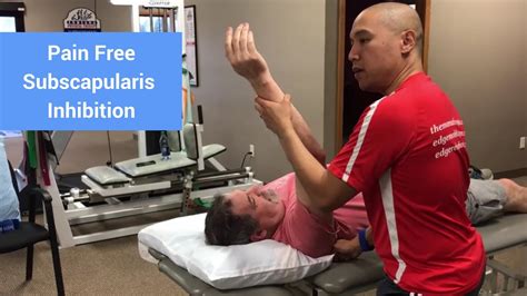 Pain Free Subscapularis Inhibition Improve Shoulder Overhead Mobility