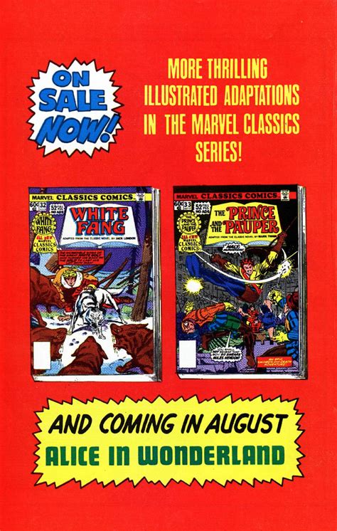 Marvel Classics Comics 1976 34 Robin Hood