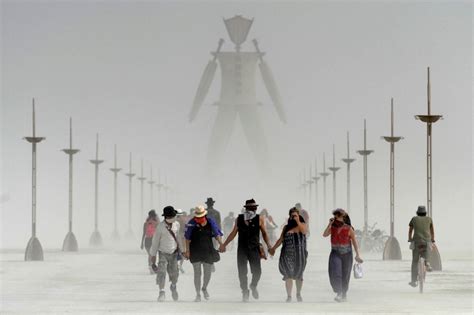 Photos Burning Man Festival Draws Tens Of Thousands To