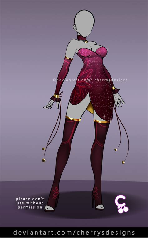 Closed 48h H Auction Outfit Adopt 1267 By Cherrysdesigns On Deviantart