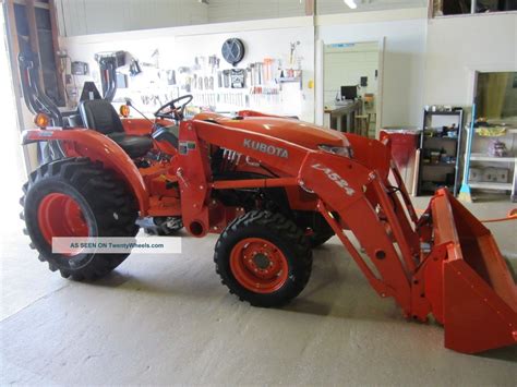 2013 Kubota L3200 4x4 Compact Tractor Only 15hrs With An La524 Loader