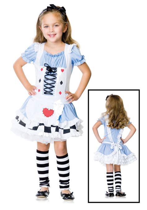 Sassy Girls Alice Costume Alice In Wonderland Child Costumes Alice