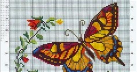 Enjoy these beautiful free cross stitch patterns, compliments of handmade adelaide! Cross Stitch Craze: Butterfly - Free Cross Stitch Pattern