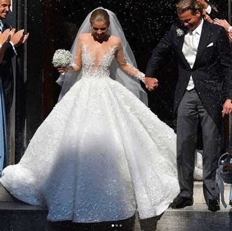 Well, guys, this gown comes with $1.2 million price tag. Victoria Swarovski wore a Rs 5 crore dress to her wedding ...