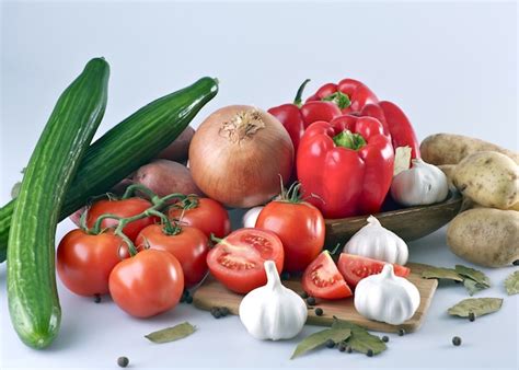 Fresh Organic Vegetables Photo Free Download