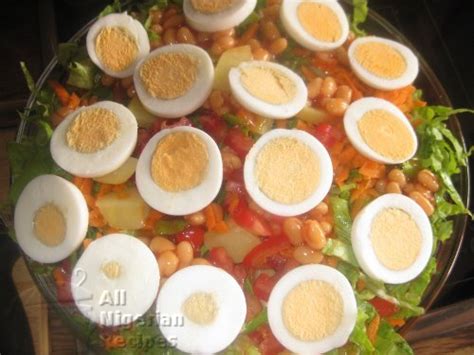 The nigerian fruit salad is the mixture of different blends of fruit into a bowl to give the perfect deliciousness. Nigerian Salad | All Nigerian Food Recipes