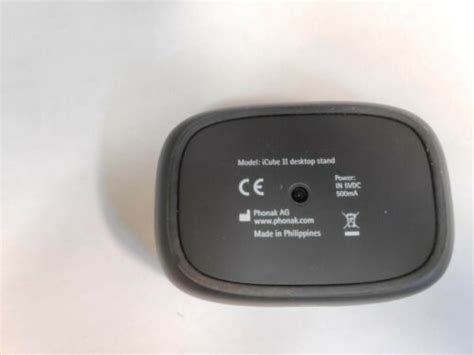 Phonak Icube Ii Wireless Programmer Charging Base Desktop Stand Wow Ebay