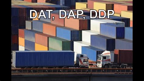 Incoterms Definitions Dat Dap Ddp Universal Shipping News Youtube