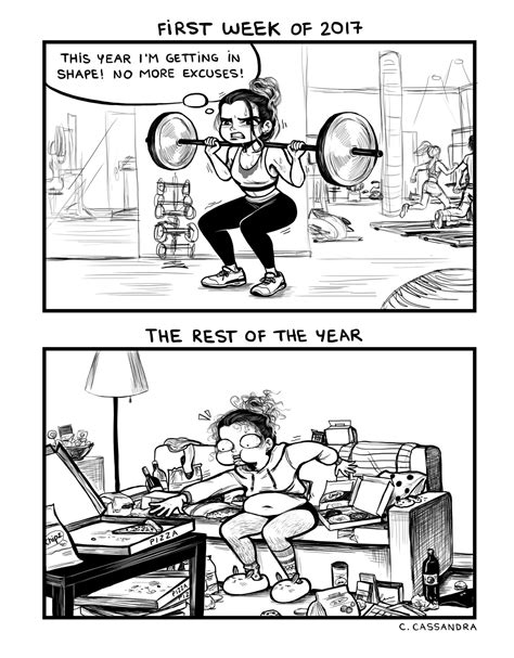 food meal gym c cassandra comics funny comics and strips cartoons funny pictures