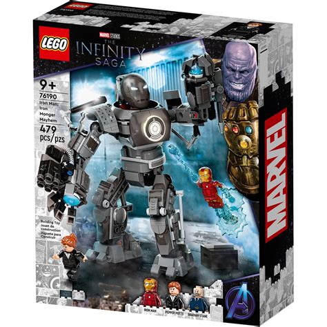 Lego 76190 Marvel Super Heroes Iron Man Iron Monger Mayhem