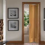 Photos of Oak Veneer Folding Patio Doors