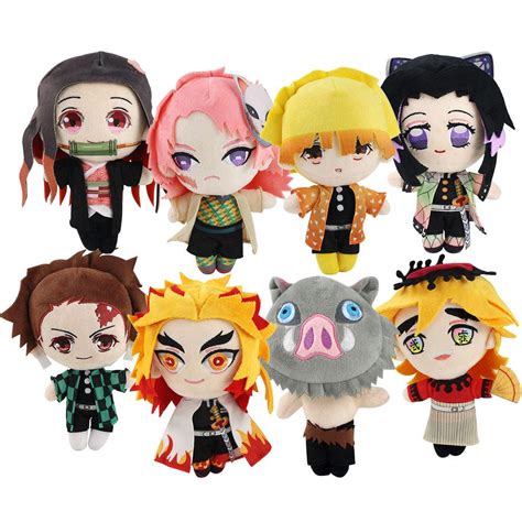 Bandai Demon Slayer Chibi Plush Doll Makomo Stuffed Toy Kimetsu No