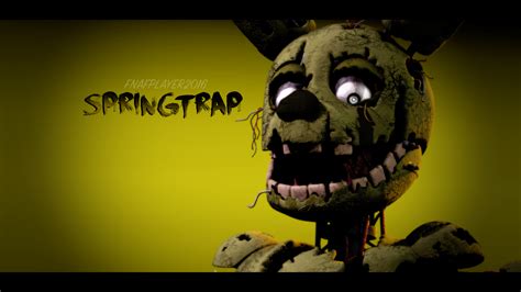 Toxic Springtrap Wallpapers Wallpaper Cave