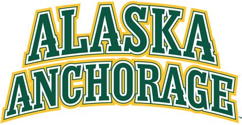 Alaska Anchorage Seawolves Logo Wordmark Logo Ncaa Division I A C
