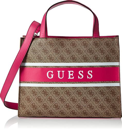 Guess Monique Small Tote Lattepink Uk Everything Else