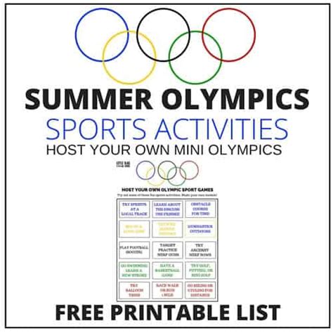 Kategori:sporter vid olympiska sommarspelen (sv); LEGO Olympic Rings Activity With Basic Bricks