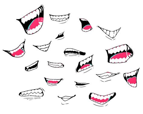 Anime Demon Mouth Drawing