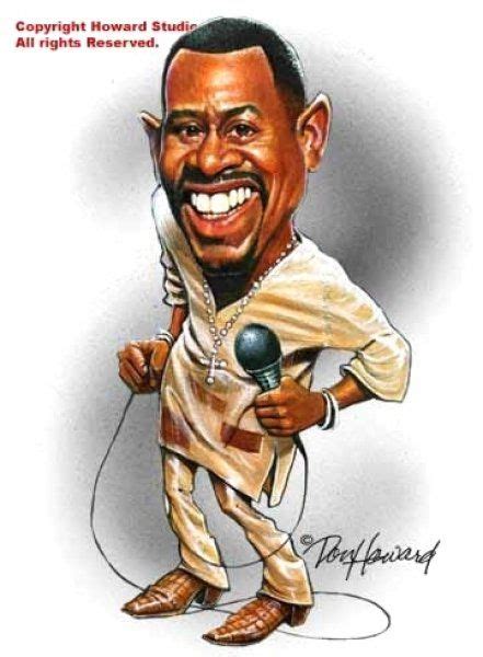 Martin Lawrence Caricature Martin Lawrence Celebrity Caricatures